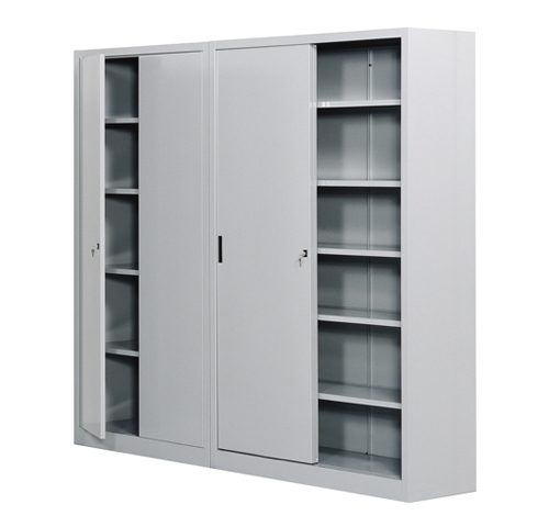 Armadio metallico a porte battenti o scorrevoli